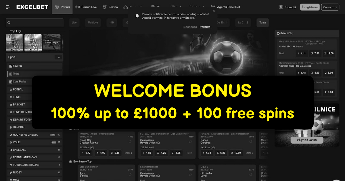 ExcelBet Casino UK | Top Online Slots with £500 Bonus